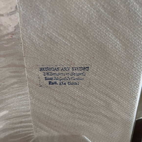 Two paintings vibrant oranges yellows signed EZ.CR - Picture 2 of 7